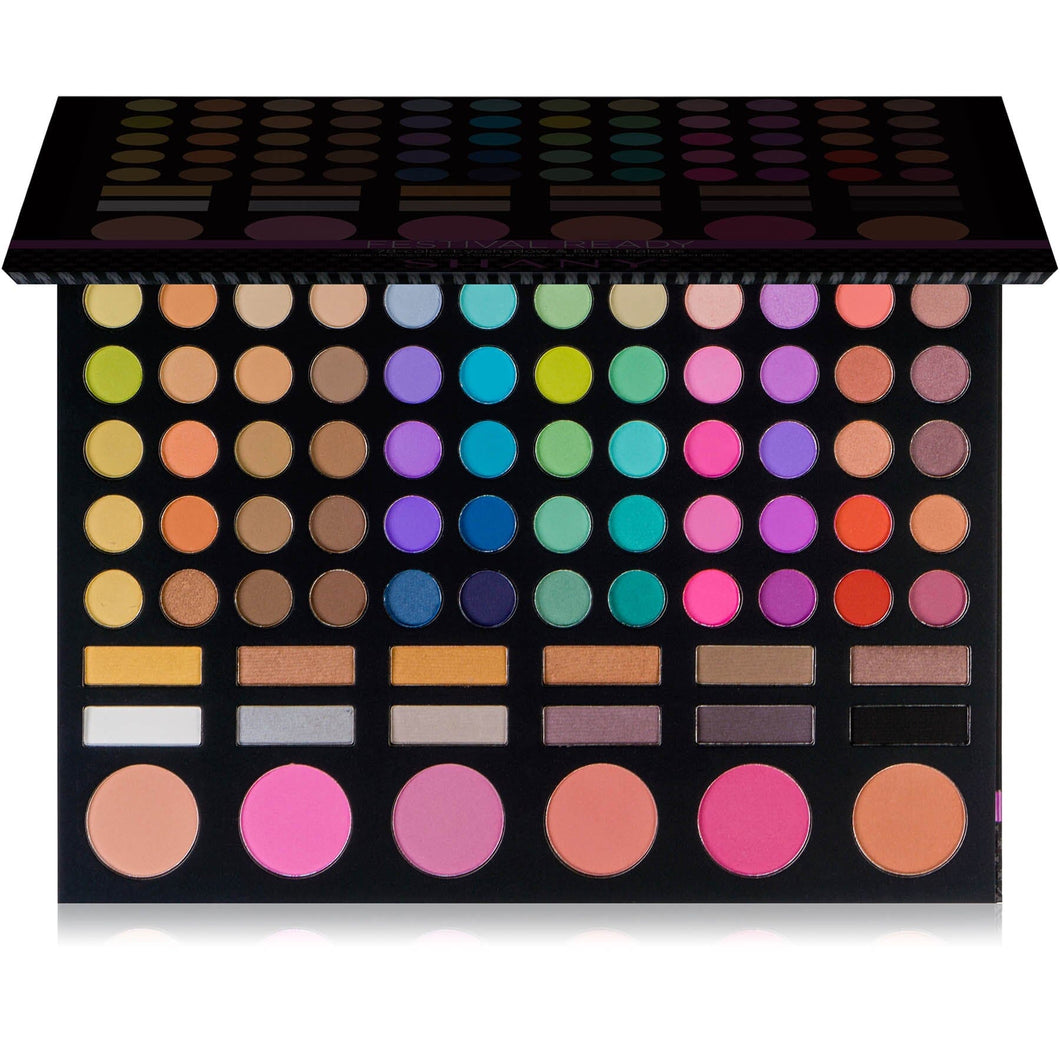 SHANY Highly Pigmented Blendable Eye shadow ,Blush and Face powder Palette 78 Color Cosmetics Makeup Palette - Assorted Colors - SHOP  - EYE SHADOW SETS - ITEM# SHANY78